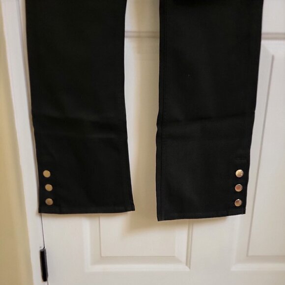 NWT 7 For All Mankind JEN 7 Women’s Size 14 Slim Fit Bootcut Jeans Black - Picture 4 of 10